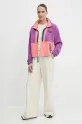 Fleecová mikina Columbia Backbowl II FZ Fleece 2092163 fialová AW25