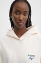 Хлопковая кофта Tommy Jeans бежевый DW0DW18760
