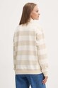 Ρούχα Βαμβακερή μπλούζα Tommy Jeans DW0DW19041 μπεζ
