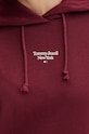 Tommy Jeans bluza DW0DW19712 burgundia