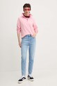 Tommy Jeans bluza DW0DW19751 różowy AW24