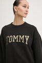 Tommy Jeans felpa nero DW0DW19845