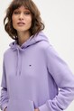 Tommy Jeans bluză violet DW0DW19958