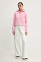 Mikina Tommy Jeans DW0DW19958 růžová SS25