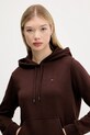 Tommy Jeans bluză maro DW0DW19958