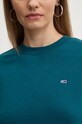 Tommy Jeans bluza DW0DW19959 turkusowy