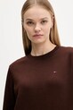 Tommy Jeans bluza brązowy DW0DW19959