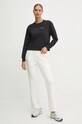 Тренувальна кофта Calvin Klein Performance 00GWF4W301 чорний AW24