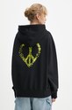 Одежда Хлопковая кофта Moschino Jeans 1701.8732 чёрный