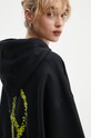 Хлопковая кофта Moschino Jeans чёрный 1701.8732