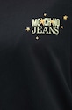 Bavlněné tričko s dlouhým rukávem Moschino Jeans 1219.8733 černá