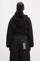 Clothing Rick Owens cotton sweatshirt Tatlin Hoodie DS02D2220.FP black