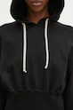 Rick Owens cotton sweatshirt Tatlin Hoodie black DS02D2220.FP