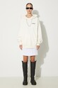 AMBUSH hanorac de bumbac Ballchain Hoodie BWBB001F24FLE0013128 bej AW24