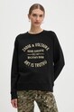 ZADIG&VOLTAIRE hanorac de bumbac negru JWSL00001
