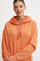 Champion hanorac de bumbac portocaliu 117441