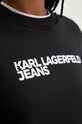 Karl Lagerfeld Jeans bluza 246J1809 negru