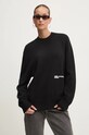 Îmbrăcăminte Karl Lagerfeld Jeans pulover de bumbac 246J2000 negru