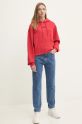 Karl Lagerfeld Jeans felpa 246J1804 rosso AW24