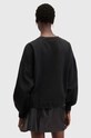 Бавовняна кофта AllSaints FLEURIR LILA чорний W097JB