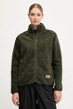 Fjallraven bluza polarowa Vardag Pile Fleece W bez kaptura zielony F84789.662