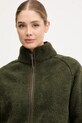 Dukserica od flisa Fjallraven Vardag Pile Fleece W zelena F84789.662