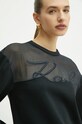 Karl Lagerfeld bluza negru 246W1806