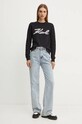 Karl Lagerfeld bluza 246W1812 czarny AW24
