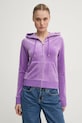 Îmbrăcăminte Juicy Couture bluza ROBERTSON CLASS JCAP176.695 violet