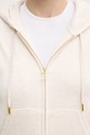 Juicy Couture bluză din velur ROBERTSON GOLD JCAP176G.692 bej