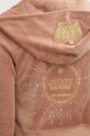 Juicy Couture bluză din velur HERITAGE CROWN ROBYN HOODIE JCGAS224011.681