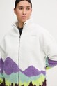 Picture hanorac fleece Nyss alb WSW0340