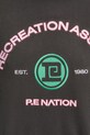 Бавовняна кофта P.E Nation Cresent 244H382 сірий