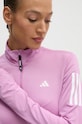 Joggingová mikina adidas Performance Own The Run IV5510 fialová