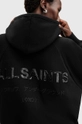 Ρούχα Βαμβακερή μπλούζα AllSaints TALON UNDRGRND HOODY W051JB μαύρο