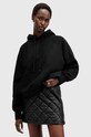 AllSaints hanorac de bumbac TALON UNDRGRND HOODY W051JB negru