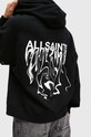 AllSaints hanorac de bumbac INKSNTS AMPHIA HOODY W105JB negru