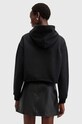 Oblečenie Bavlnená mikina AllSaints PIPPA SPARKLE HOODY W117JB čierna