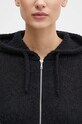 Our Legacy woolen cardigan Compact Hood black W4243CB