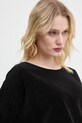 G-Star bluză din velur negru D25747.D428