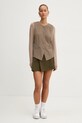 Abercrombie & Fitch longsleeve KI139.4833.410 beżowy AW24