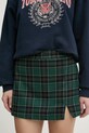 Hollister Co. spódnica wzorzyste zielony KI343.4167.308