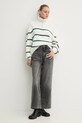 Hollister Co. sweter KI350.4256.104 biały AW24