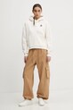 Converse felpa in cotone 10027065.A04 beige AW24