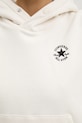 Хлопковая кофта Converse 10027065.A04 бежевый