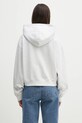 Abbigliamento Sporty & Rich felpa Wellness Ivy Cropped Zip ST068514001GY03 grigio