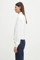Sporty & Rich cotton sweatshirt NY Health Club ST072514043WH01 white AW24