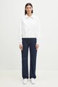 Sporty & Rich cotton sweatshirt NY Health Club ST072514043WH01 white