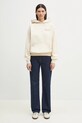 Sporty & Rich bluza bawełniana Faubourg ST070517619CR01 beżowy