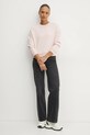 Хлопковая кофта Armani Exchange 6DYM70.YJEEZ розовый AW24